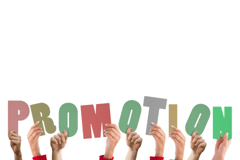 Transparent Hands Holding Colorful Promotion Letters - Download Free Stock Videos Pikwizard.com