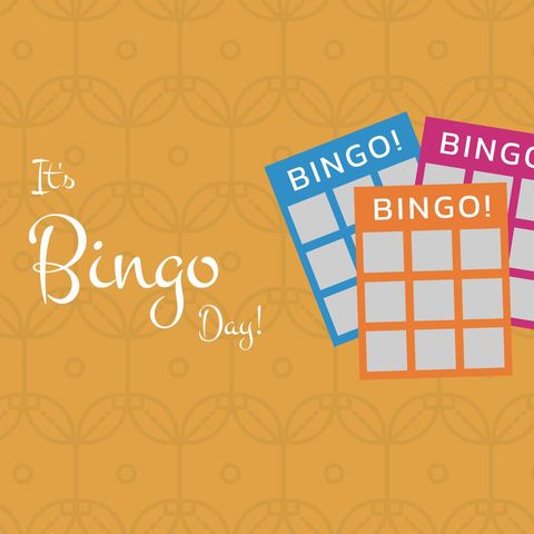 colorful bingo cards celebration design on beige background - Download Free Stock Templates Pikwizard.com