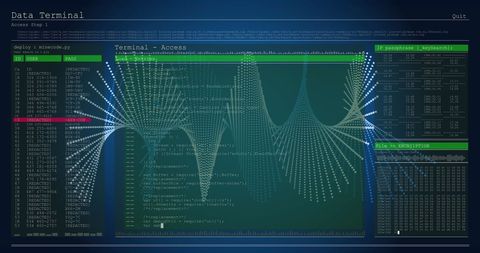 Abstract Digital Interface for Medical Data Processing - Download Free Stock Images Pikwizard.com