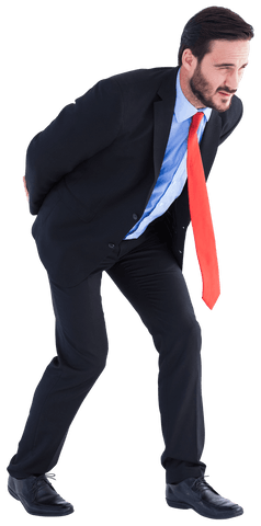 transparent businessman lifting heavy object posture - Download Free Stock Videos Pikwizard.com