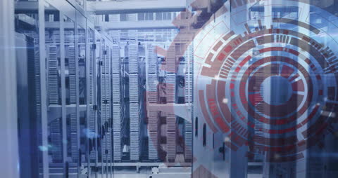 Futuristic Data Servers with Digital Overlay