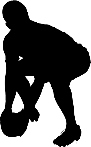 transparent rugby player picking up ball silhouette - Download Free Stock Videos Pikwizard.com