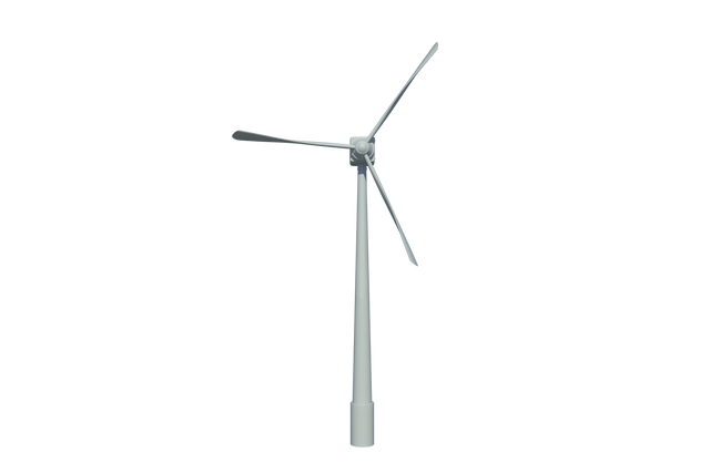 Transparent Wind Turbine Generator for Green Energy Solutions - Download Free Stock Videos Pikwizard.com