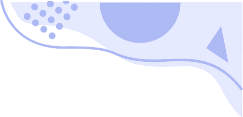 Abstract lavender wave transparent design banner