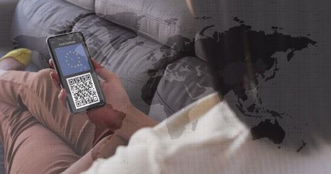 Global Health Certificate Verification With Smartphone Technology - Download Free Stock Images Pikwizard.com