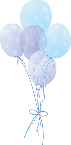 Blue Transparent Balloons for Celebrations and Parties - Download Free Stock Videos Pikwizard.com