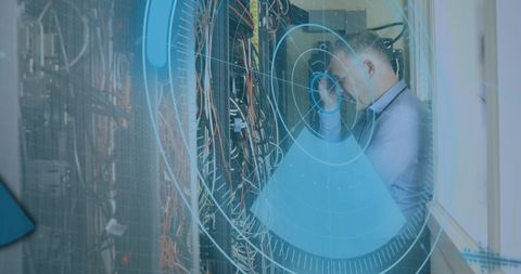 Innovative IT Solutions with Data Processing and Scope Technology - Download Free Stock Images Pikwizard.com