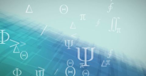 Digital Interface with Mathematical and Scientific Symbols - Download Free Stock Images Pikwizard.com