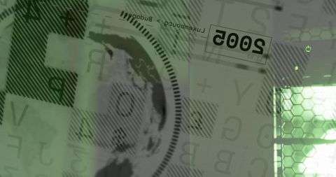 Financial Data Processing with Globe and Codes Overlay - Download Free Stock Images Pikwizard.com