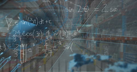 Digital Data Processing Overlaying Warehouse Environment