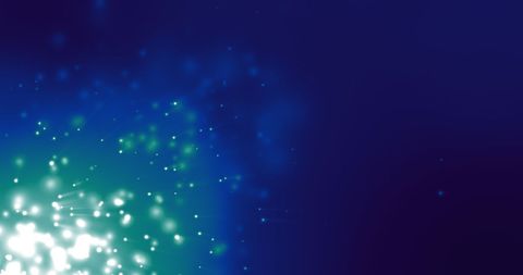 Radiant Digital Light Sparkles on Deep Blue - Download Free Stock Images Pikwizard.com