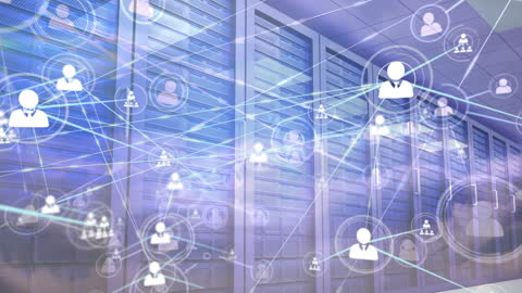 Networking Connectivity and Data Server Interaction Concept