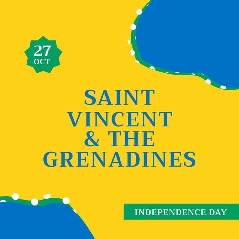 Saint Vincent and the Grenadines Independence Day Concept Design