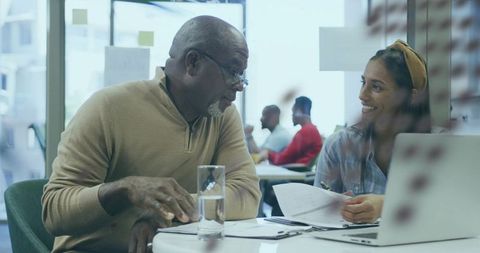 Mentorship Session Focusing on Professional Growth and Collaboration