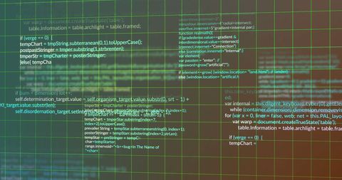 Digital Data Processing on Dynamic Green Background - Download Free Stock Images Pikwizard.com