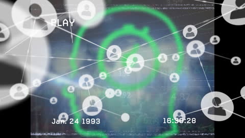 Glitch Effects and Digital Network Concepts in 1990s VHS Aesthetic