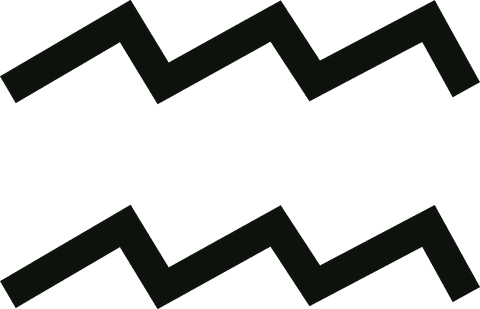 Transparent Aquarius Zodiac Symbol in Minimalistic Design - Download Free Stock Videos Pikwizard.com