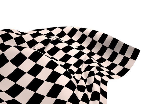 Transparent Finishing Flag with Checkered Pattern on Transparent Background - Download Free Stock Videos Pikwizard.com