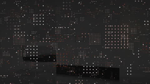 Abstract Digital Animation with Moving Spots and Shapes