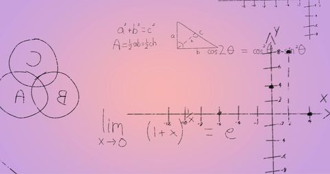 Mathematical Formulas on Gradient Background Signifying Knowledge - Download Free Stock Images Pikwizard.com