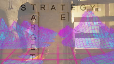 Technology Strategy Landscape with Text Overlay