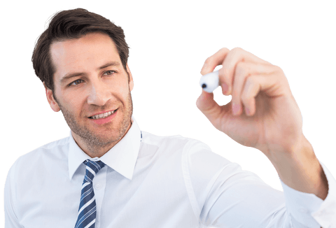 business professional writing with transparent background - Download Free Stock Videos Pikwizard.com