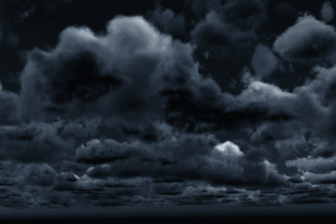 dramatic night cloudscape with dark shadows - Download Free Stock Videos Pikwizard.com