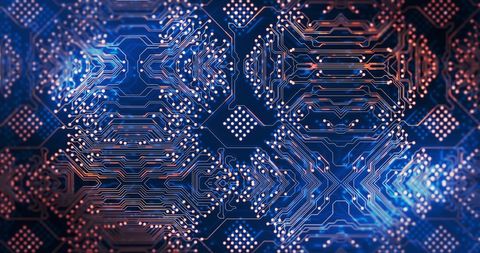 Complex Digital Circuit Board Pattern - Download Free Stock Images Pikwizard.com