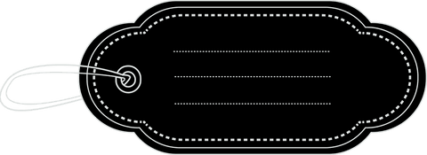 Black Tag with Copy Space on Transparent Background - Download Free Stock Videos Pikwizard.com