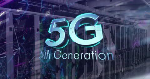 5G Technology Concepts with Equations and Servers Behind