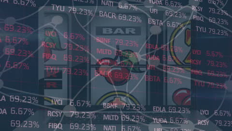 Finance data overlays gaming machine concepts of gambling risks