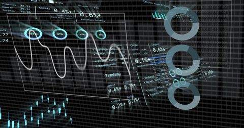 Digitized Financial Data Analysis on Screens