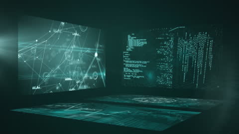 Futuristic Data Analysis with Digital Interface