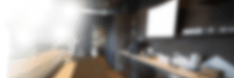 Transparent Hazy View of Office Meeting Room