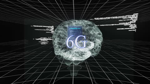 Futuristic 6G Networking and Digital Brain Concept