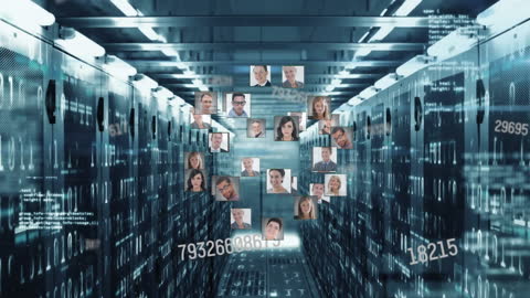 Global Computer Networks with People Profiles and Data Exchange