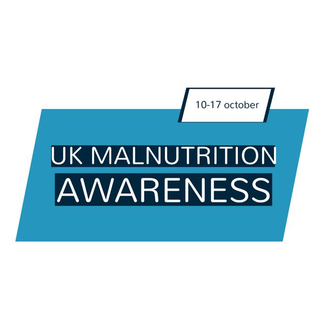 UK Malnutrition Awareness Poster with October Dates - Download Free Stock Templates Pikwizard.com