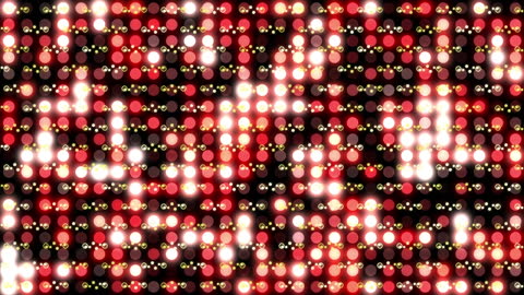 Abstract Festive Animation with LED Effect