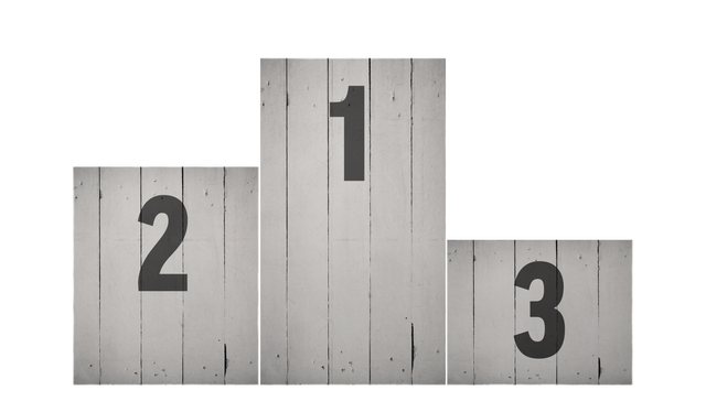 White Wooden Podium with Numbers on Transparent Background - Download Free Stock Videos Pikwizard.com