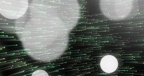 abstract light trails and bokeh overlay digital illustration - Download Free Stock Images Pikwizard.com