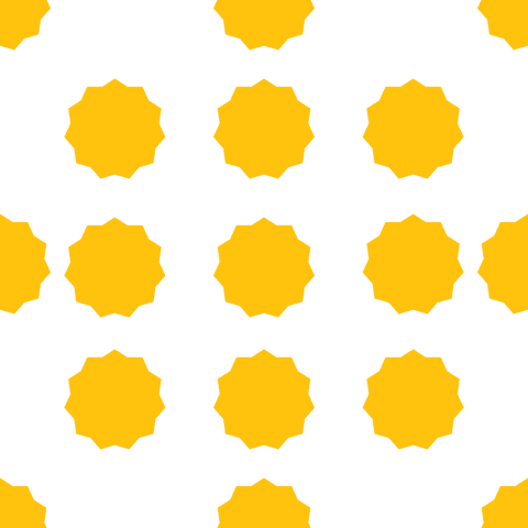 Yellow Floral Pattern on Transparent Background Meshes Vector Art - Download Free Stock Videos Pikwizard.com