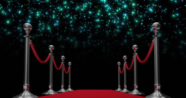 Sparkling Lights on Red Carpet Celebration - Download Free Stock Images Pikwizard.com