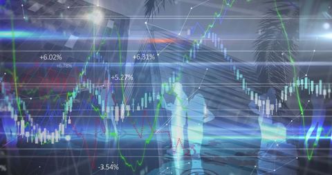 Data Analytics Overlay with Cityscape Background for Global Business Concept - Download Free Stock Images Pikwizard.com