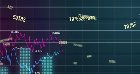 Digital Financial Data and Global Business Analytics - Download Free Stock Images Pikwizard.com