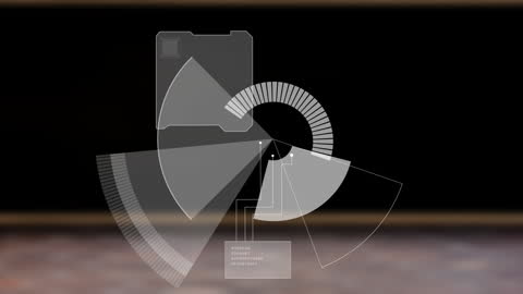 Innovative Data Scan Animation in Modern Business Concept