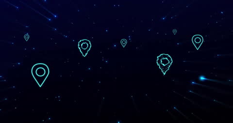 Tech Network Points Exchanging Across Digital Matrix