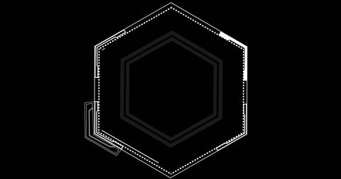 white hexagon over black background digital art - Download Free Stock Images Pikwizard.com