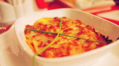 Delicious Classic Lasagna Fresh from the Oven