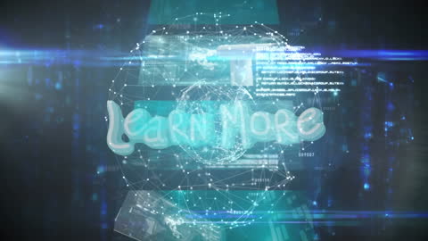 Global Network Connections with Learn More Graphic