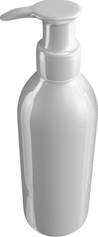transparent white pump bottle for shampoo with minimalist design - Download Free Stock Videos Pikwizard.com